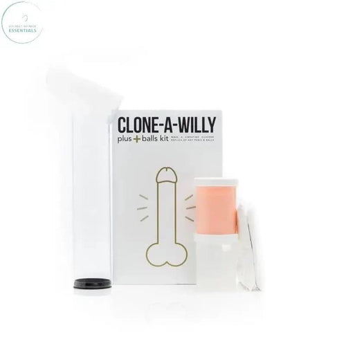 Clone a Willy Plus Balls Kit Light Skin Tone Clone a Willy Discreet Intimate Essentials.