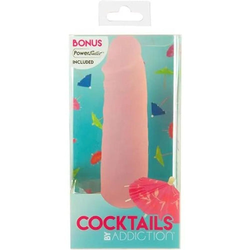 Cocktails Dildo Peach Bellini 5.5in Addiction Discreet Intimate Essentials.