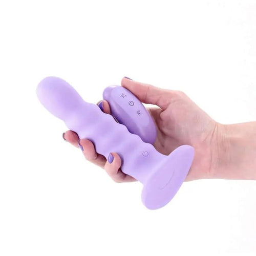 Colours Ribbed - 6'' Vibrating Dildo -  -  16.5 cm USB Rechargeable Vibrating Dildo with Wireless Remote NS Novelties Discreet Intimate Essentials.