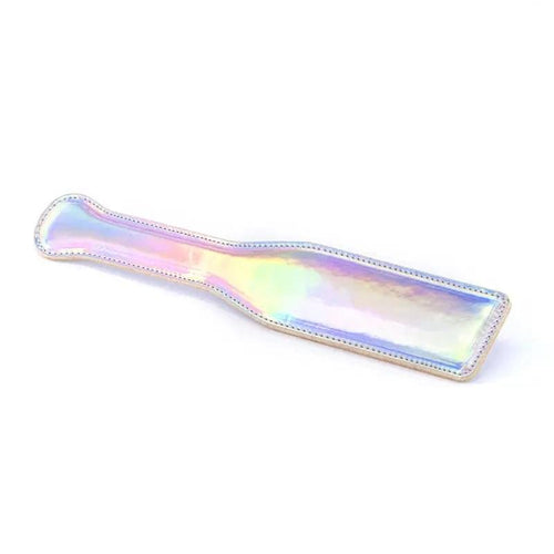 Cosmo Bondage Paddle - Rainbow - Metallic Rainbow Paddle NS Novelties Discreet Intimate Essentials.