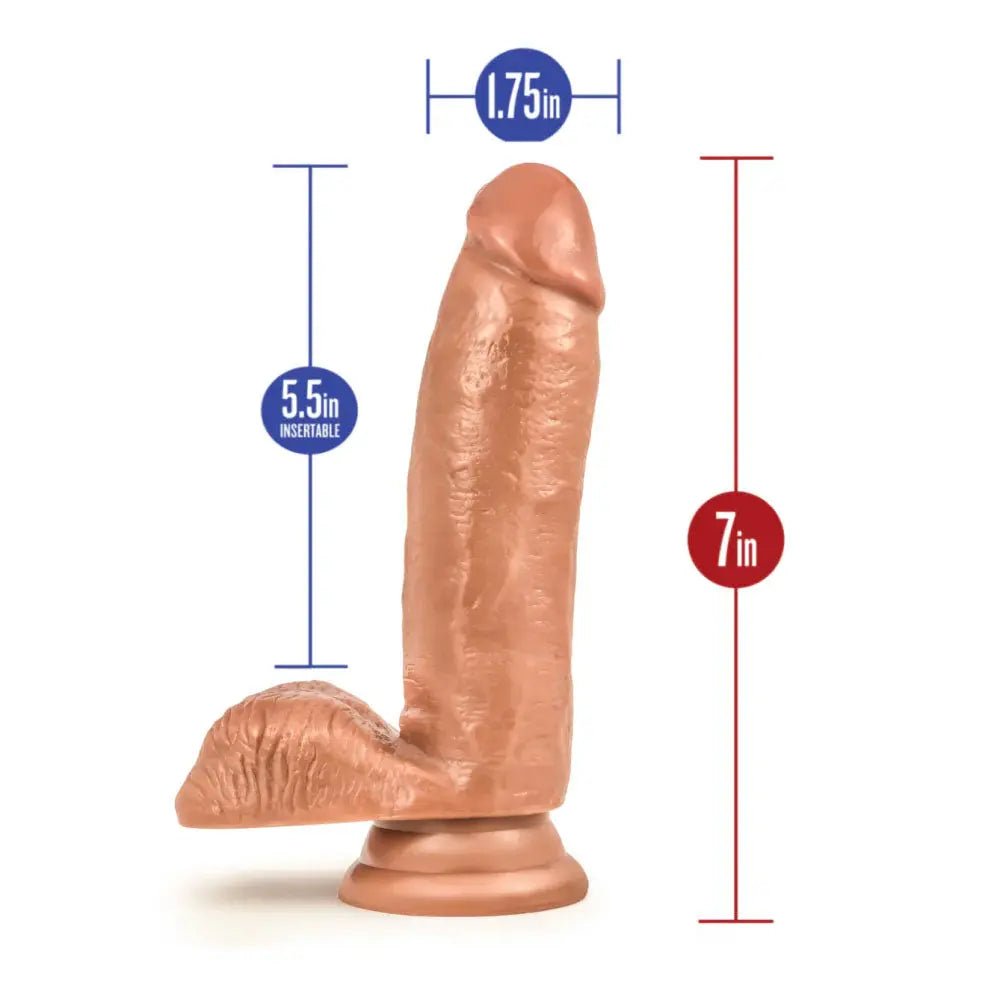 Shop affordable quality Coverboy - Manny The Fireman - Tan 17 cm (6.75'') Dong - Discreet Intimate Essentials - DONGS - Blush Novelties