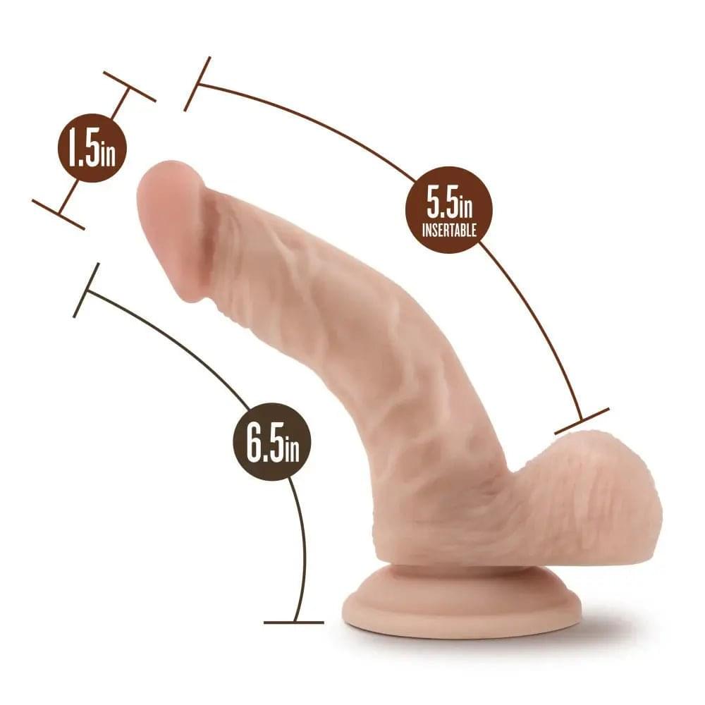Coverboy - The Boy In Blue -  16.5 cm (6.5'') Dong Blush Novelties Discreet Intimate Essentials.
