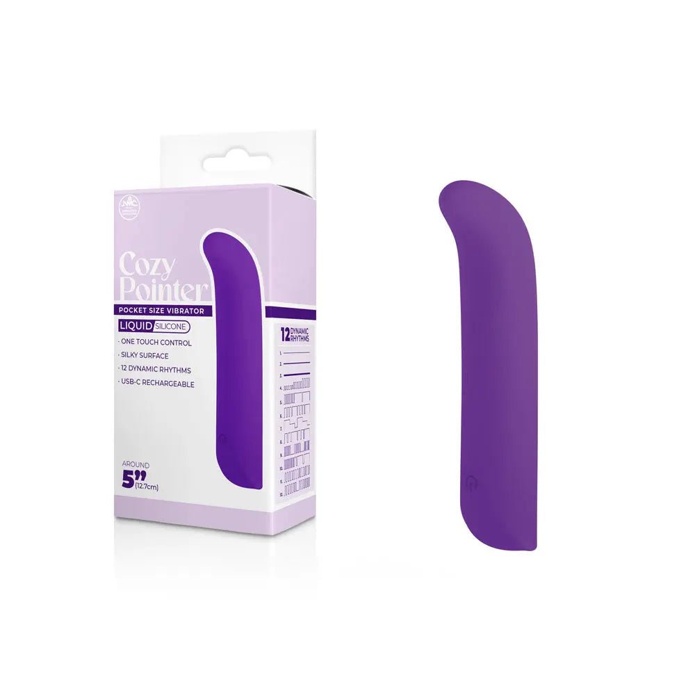 Shop affordable quality Cozy Pointer - 12.7 cm USB Rechargeable Mini Vibrator - Discreet Intimate Essentials - VIBRATORS - Excellent Power