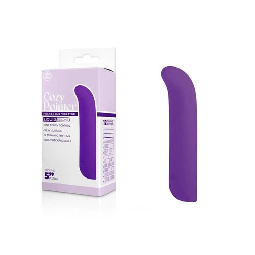 Cozy Pointer -  -  12.7 cm USB Rechargeable Mini Vibrator Excellent Power Discreet Intimate Essentials.