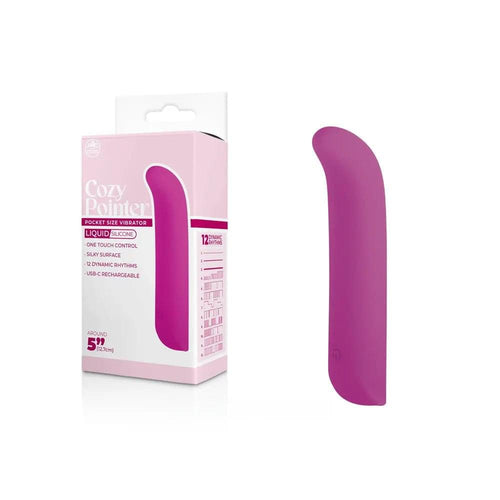Cozy Pointer -  -  12.7 cm USB Rechargeable Mini Vibrator Excellent Power Discreet Intimate Essentials.