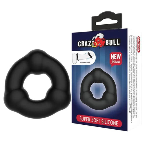 CRAZY BULL Beaded Cock Ring -  Cock Ring Crazy Bull Discreet Intimate Essentials.