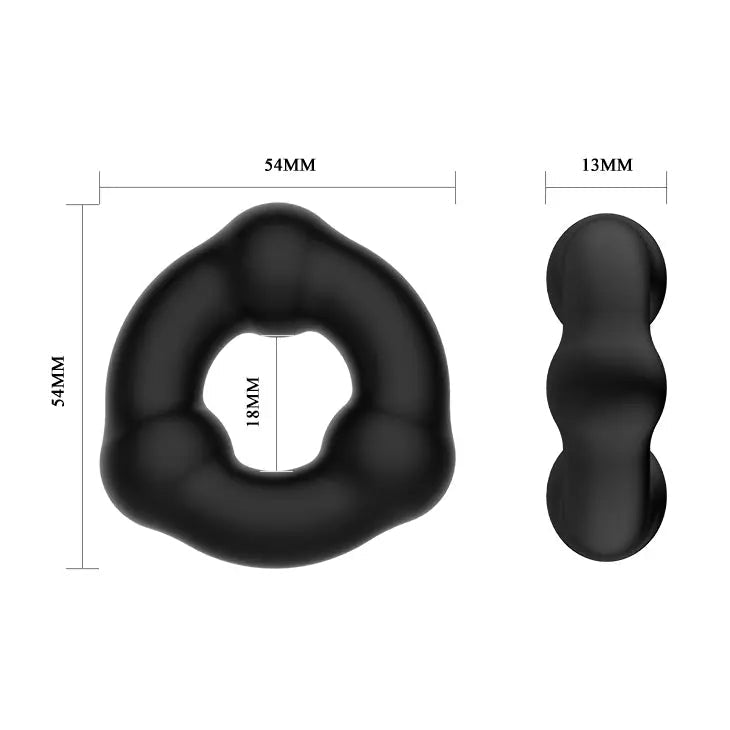Shop affordable quality CRAZY BULL Beaded Cock Ring - Cock Ring - Discreet Intimate Essentials - COCK RINGS - Crazy Bull