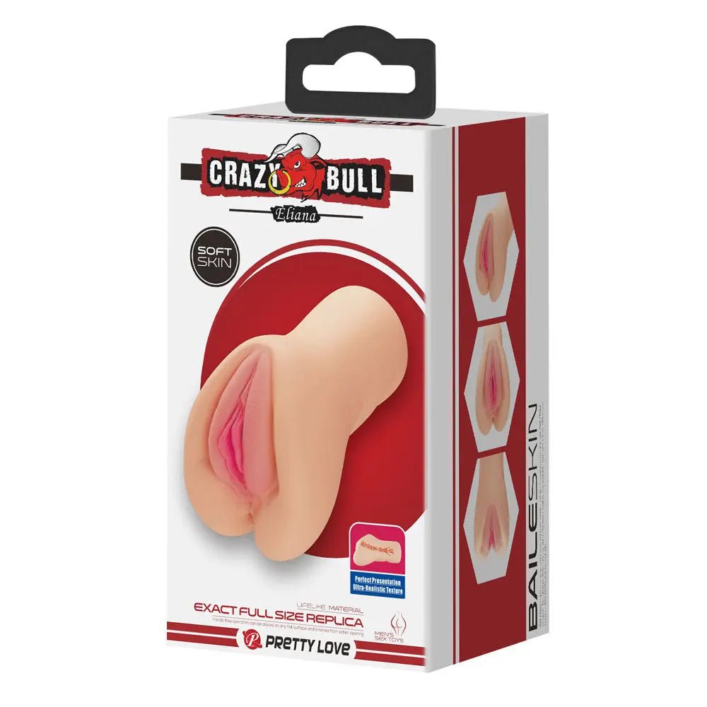 Shop affordable quality CRAZY BULL ELIANA Vagina Stroker - Vagina Stroker - Discreet Intimate Essentials - MASTURBATORS - Crazy Bull