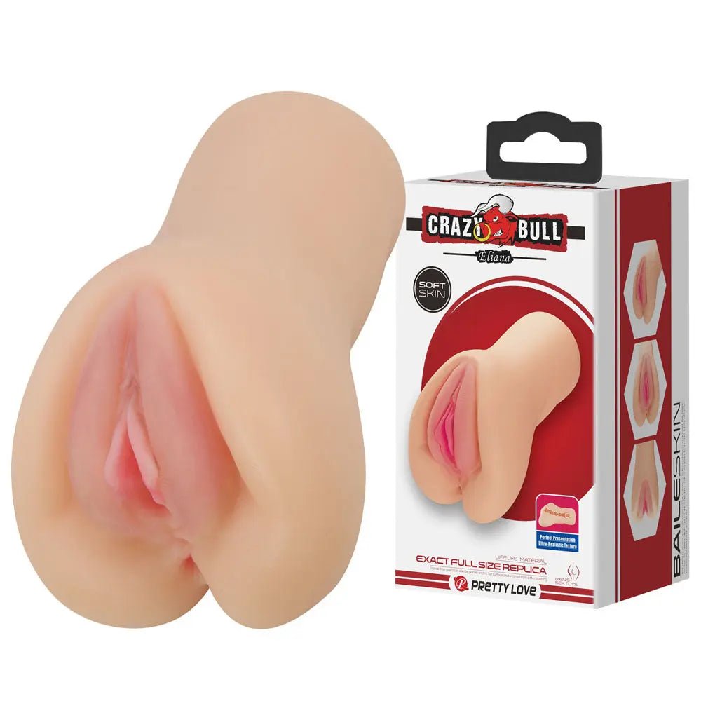 Shop affordable quality CRAZY BULL ELIANA Vagina Stroker - Vagina Stroker - Discreet Intimate Essentials - MASTURBATORS - Crazy Bull