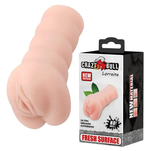 CRAZY BULL LORRAINE Vagina Stroker -  Vagina Stroker Crazy Bull Discreet Intimate Essentials.