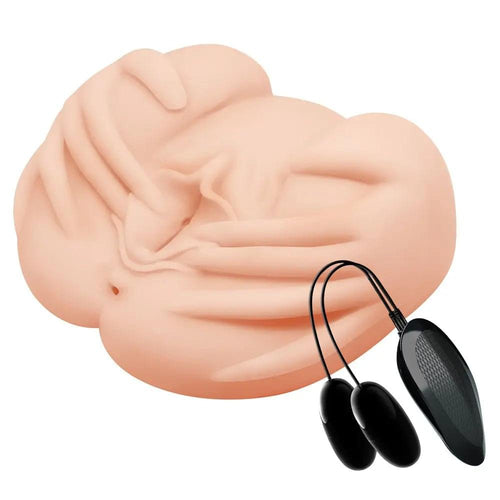 CRAZY BULL Vibrating Spread Torso -  Vibrating Spread Torso Masturbator Crazy Bull Discreet Intimate Essentials.