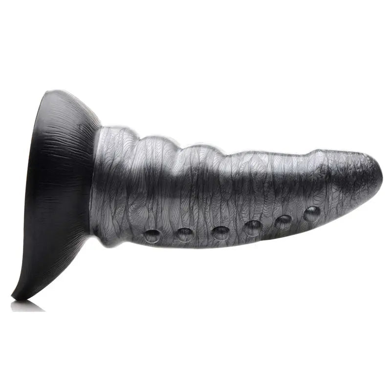 Shop affordable quality Creature Cocks Beastly Tapered Bumpy Silicone Dildo - Silver 21 cm Bumpy Dildo - Discreet Intimate Essentials - DONGS - XR Brands