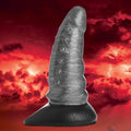 Shop affordable quality Creature Cocks Beastly Tapered Bumpy Silicone Dildo - Silver 21 cm Bumpy Dildo - Discreet Intimate Essentials - DONGS - XR Brands