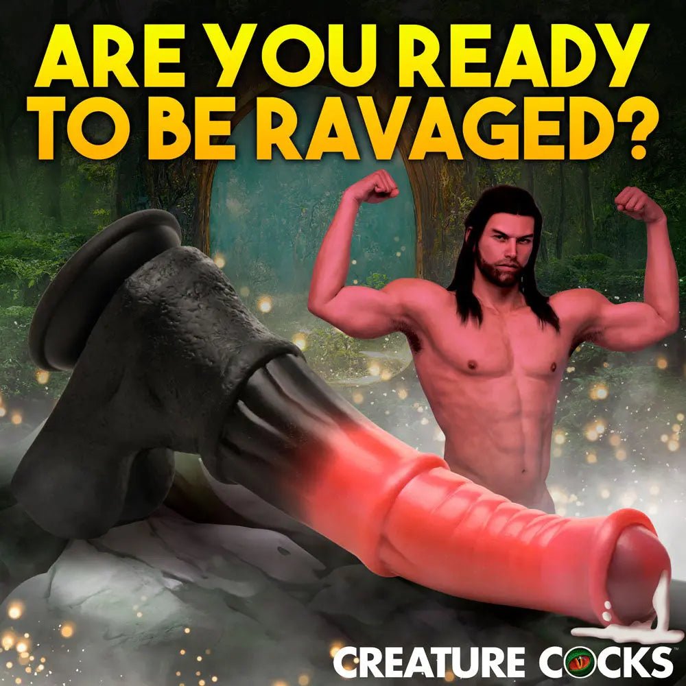 Shop affordable quality Creature Cocks Centaur Explosion - Pink/Black 24.5 cm Squirting Fantasy Dildo - Discreet Intimate Essentials - DONGS - XR Brands
