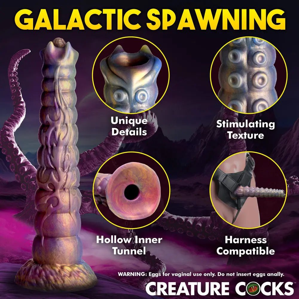 Shop affordable quality Creature Cocks Deep Invader - Multi-Coloured 22.9 cm Ovipositor Fantasy Dildo - Discreet Intimate Essentials - DONGS - XR Brands