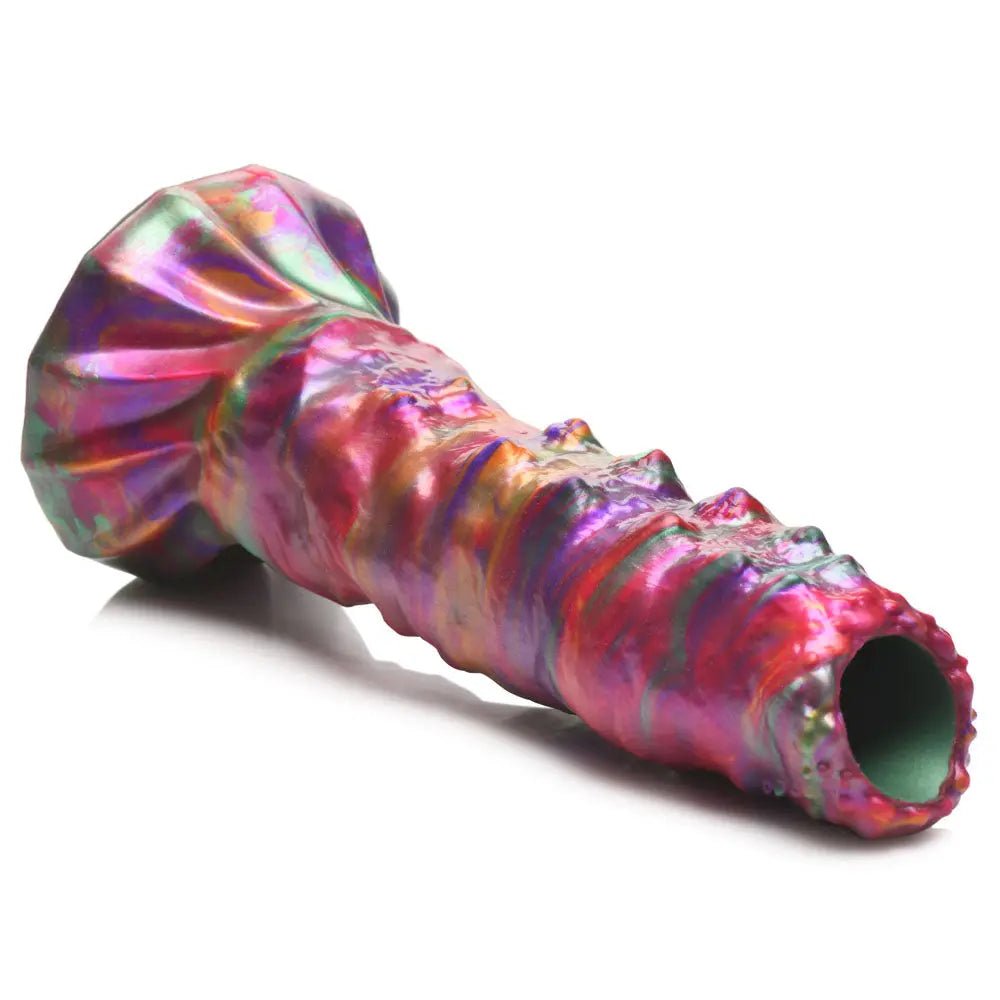 Shop affordable quality Creature Cocks Larva Silicone Dildo - 22.9 cm Fantasy Dildo with Eggs - Discreet Intimate Essentials - DONGS - XR Brands