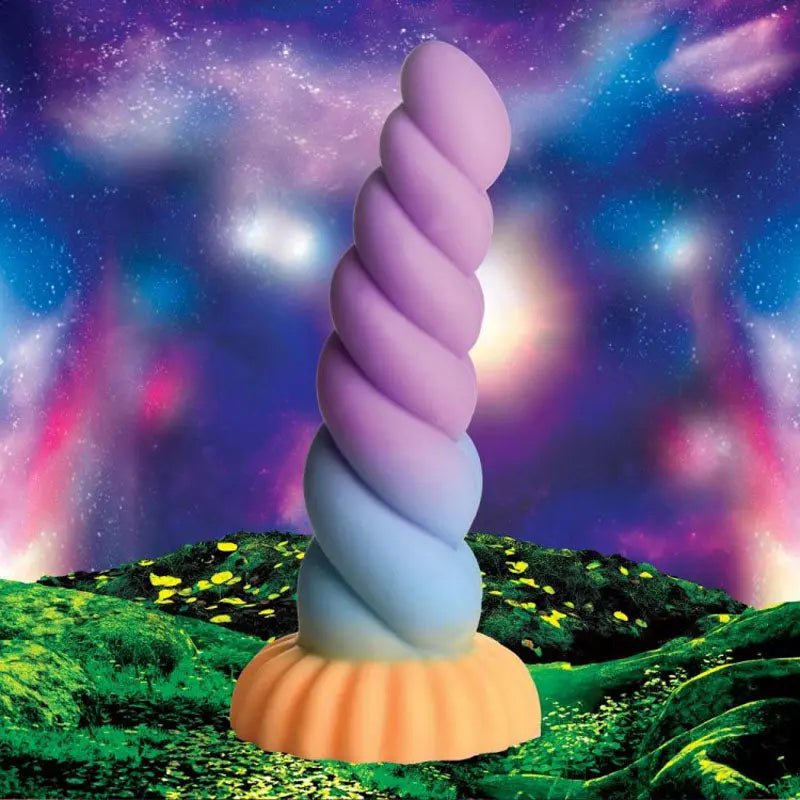 Shop affordable quality Creature Cocks Mystique Silicone Unicorn Dildo - 21 cm Fantasy Dildo - Discreet Intimate Essentials - DONGS - XR Brands