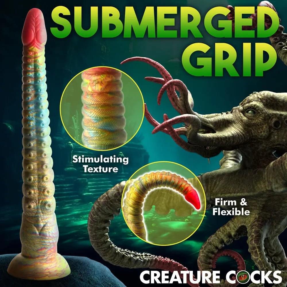 Creature Cocks Tenta-Dick - Multi- 32 cm Tentacle Fantasy Dildo XR Brands Discreet Intimate Essentials.