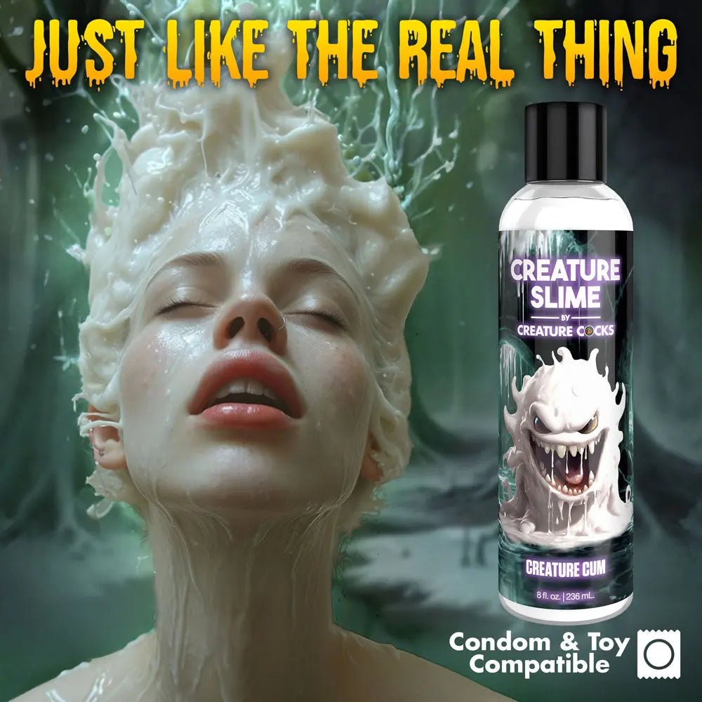 Shop affordable quality Creature Slime by Creature Cocks - Creature Cum - Cum Lubricant - 236 ml Pump Bottle - Discreet Intimate Essentials - LOTIONS & LUBES - XR Brands