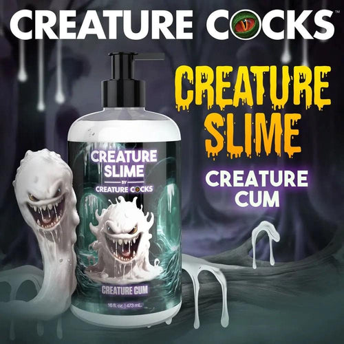 Creature Slime by Creature Cocks - Creature Cum - Cum Lubricant - 473 ml Pump Bottle XR Brands Discreet Intimate Essentials.