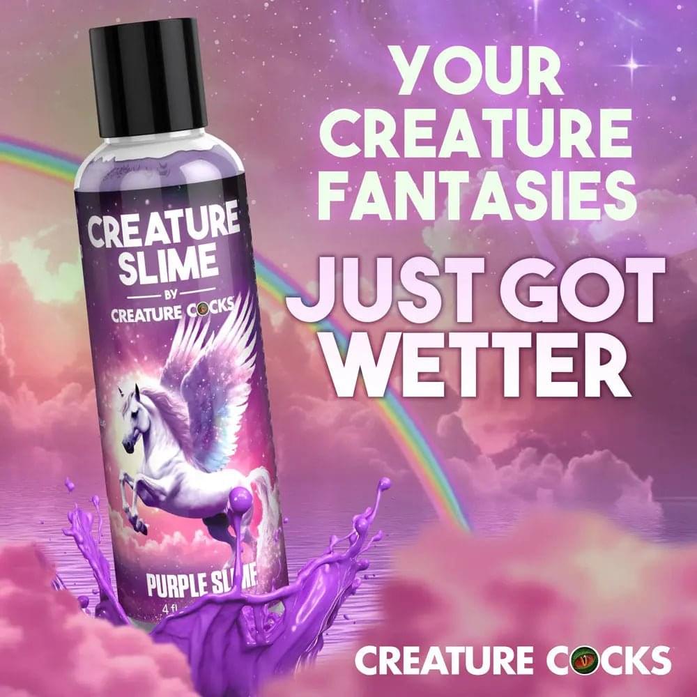 Creature Slime by Creature Cocks -  Slime -  Water Based Lubricant - 118 ml Bottle XR Brands Discreet Intimate Essentials.