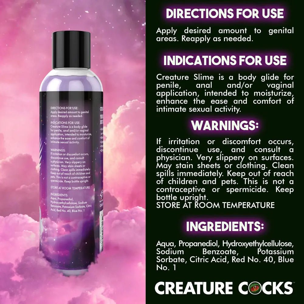 Shop affordable quality Creature Slime by Creature Cocks - Slime - Water Based Lubricant - 237 ml Bottle - Discreet Intimate Essentials - LOTIONS & LUBES - XR Brands