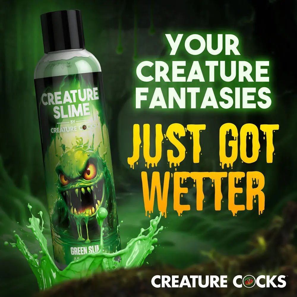 Shop affordable quality Creature Slime by Creature Cocks - Slime - Water Based Lubricant - 237 ml Bottle - Discreet Intimate Essentials - LOTIONS & LUBES - XR Brands