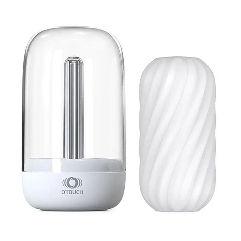DECOR 2 Masturbator Sleeve w UV Sterilization and Heating Unit OTouch Discreet Intimate Essentials.