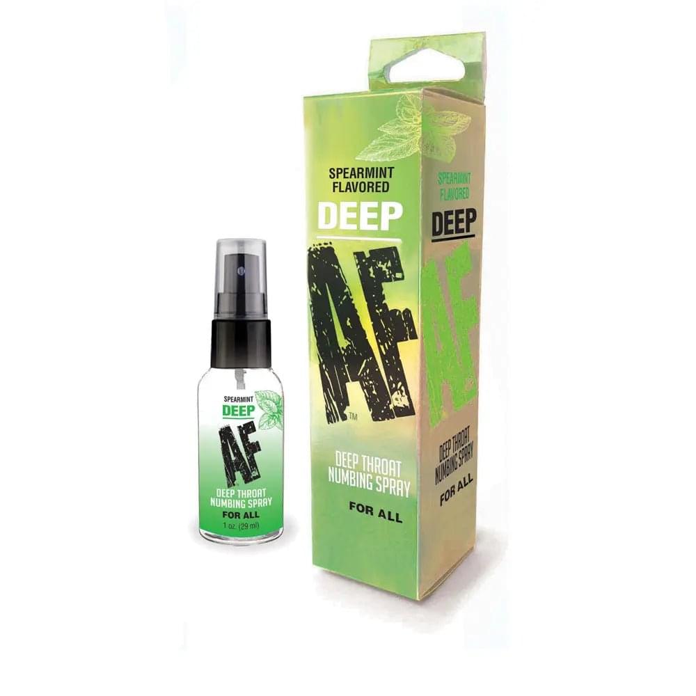Deep AF - Mint - Mint Flavoured Deep Throat Spray - 29 ml Little Genie Discreet Intimate Essentials.
