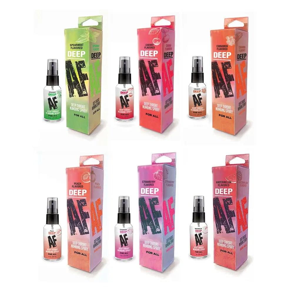 Deep AF - Watermelon - Watermelon Flavoured Deep Throat Spray - 29 ml Little Genie Discreet Intimate Essentials.