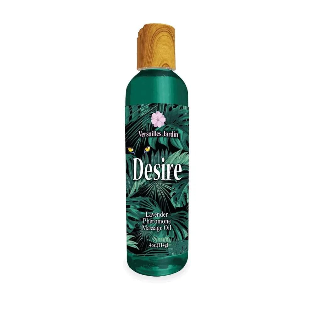 Desire Pheromone Massage Oil - Lavender Scented Pheromone Massage Oil - 118 ml Little Genie Discreet Intimate Essentials.