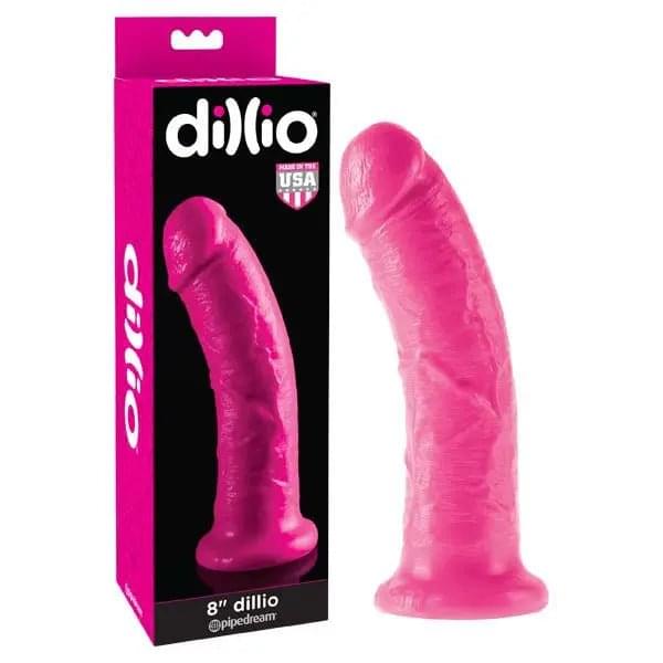 Dillio 8'' Dildo -  20.3 cm Dong Pipedream Discreet Intimate Essentials.