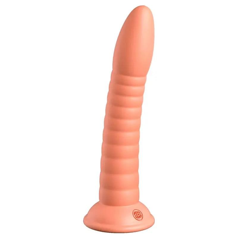 Dillio Platinum Wild Thing - Peach - Peach 17.8 cm (7'') Dong Pipedream Discreet Intimate Essentials.