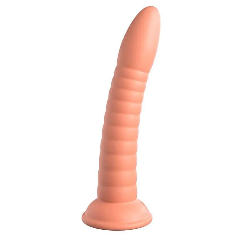 Dillio Platinum Wild Thing - Peach - Peach 17.8 cm (7'') Dong Pipedream Discreet Intimate Essentials.
