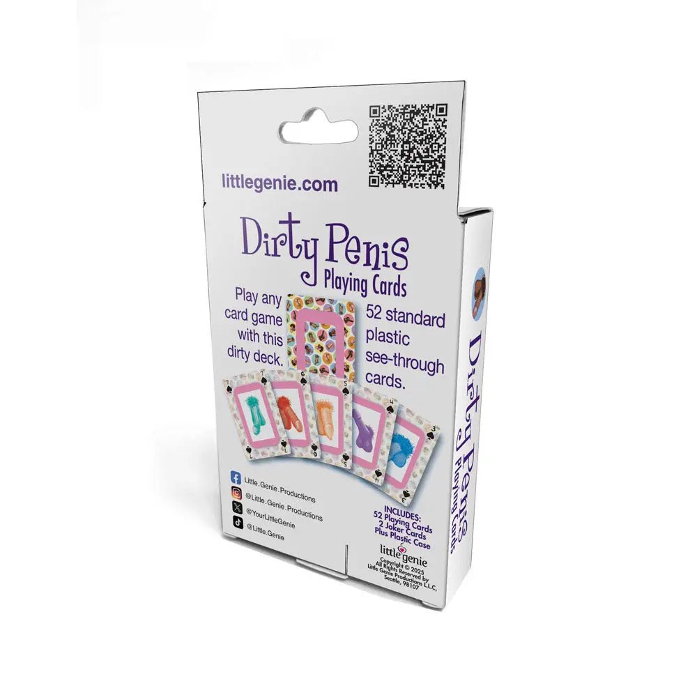 Shop affordable quality Dirty Penis Playing Cards - Waterproof Novelty Playing Cards - Discreet Intimate Essentials - GAMES - Little Genie