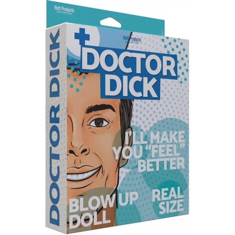 Doctor Dick Inflatable Doll Hott Products Discreet Intimate Essentials.