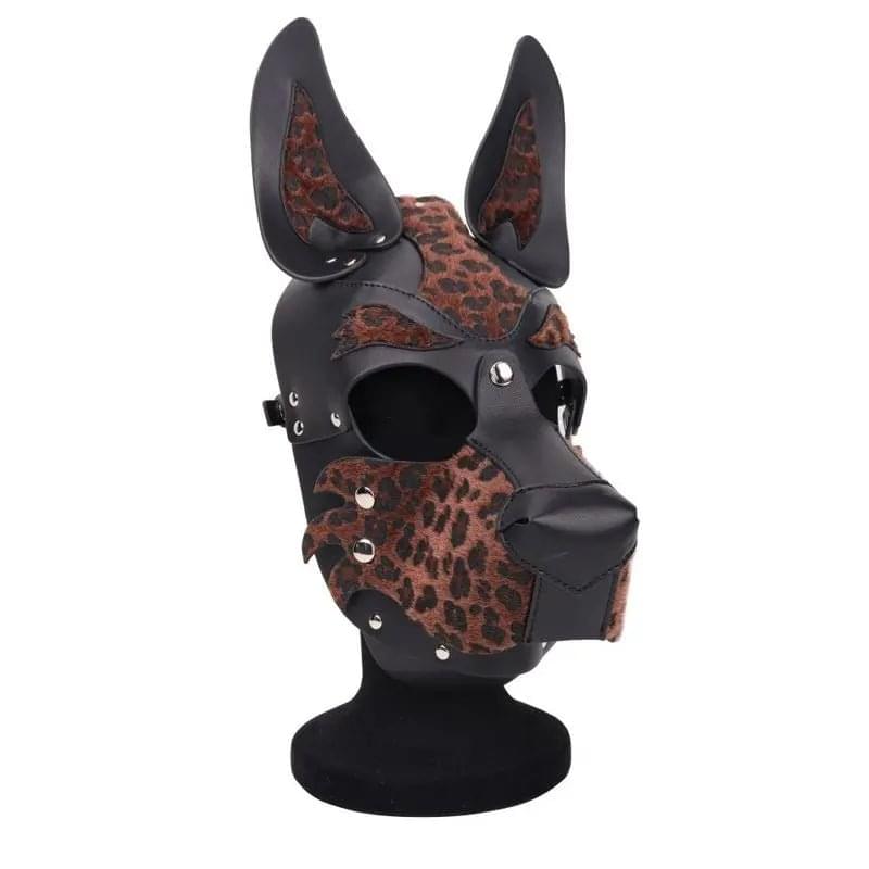 Dog/Pup Hood Brown Daytona Discreet Intimate Essentials.