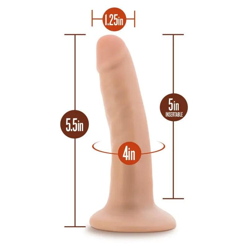 Dr. Skin Silicone Dr. Lucas -  14 cm Dong Blush Novelties Discreet Intimate Essentials.