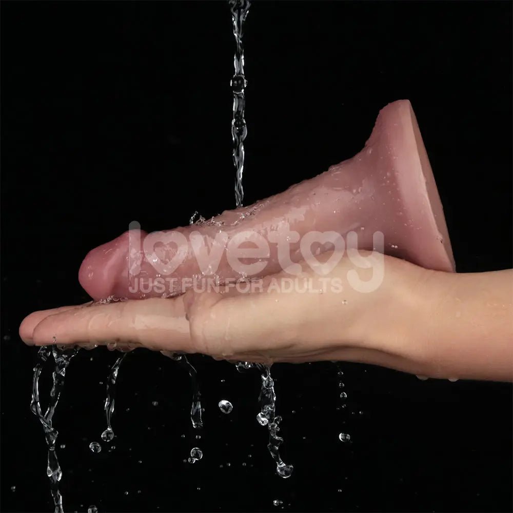 Shop affordable quality Dual Density Power Cock - 6 Inch - 16 cm USB Rechargeable Vibrating Dong - Discreet Intimate Essentials - DONGS - Lovetoy