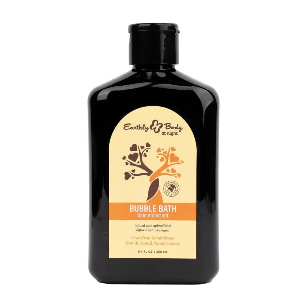 EB Aphrodisiac Bubble Bath GRAPEFRUIT SANDALWOOD - 250 ml - Grapefruit Sandalwood Scented Bubble Bath  - 250 ml Bottle Earthly Body Discreet Intimate Essentials.