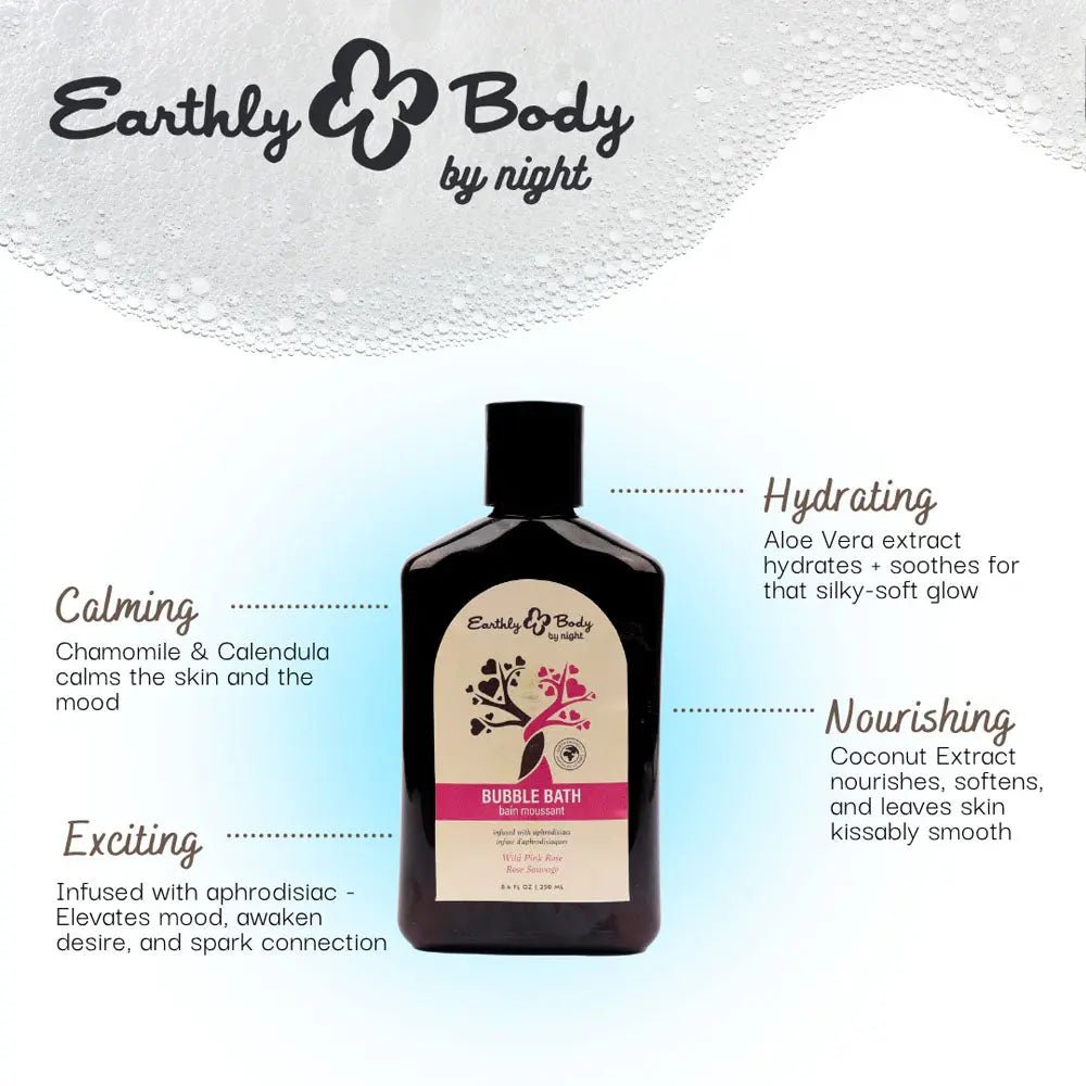 Shop affordable quality EB Aphrodisiac Bubble Bath WILD PINK ROSE - 250 ml - Wild Pink Rose Scented Bubble Bath - 250 ml Bottle - Discreet Intimate Essentials - HEALTH CARE - Earthly Body