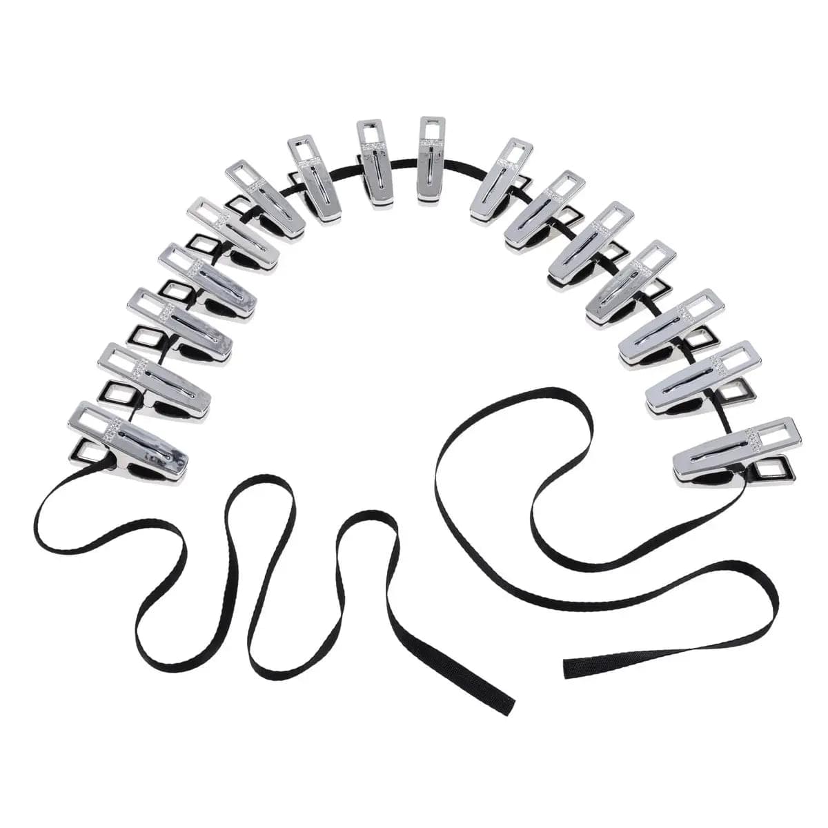 EDGE Body Zipper Clothes Pins -   Pins - Set of 16 Sportsheets Discreet Intimate Essentials.