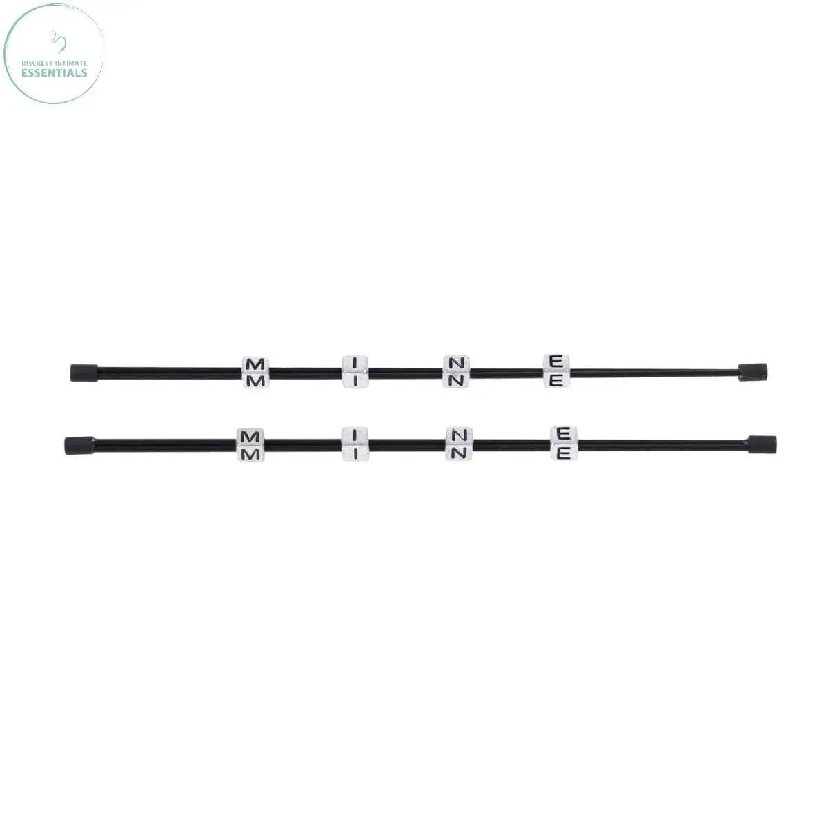 EDGE MINE Pinching Rods - Adjustable Nipple Restraint Sportsheets Discreet Intimate Essentials.