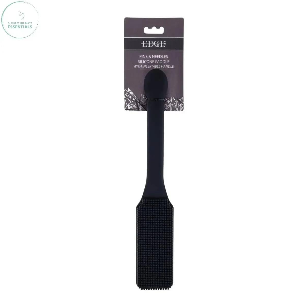 EDGE Pins & Needles Silicone Paddle -  Spanking Paddle with Insertable Handle Sportsheets Discreet Intimate Essentials.