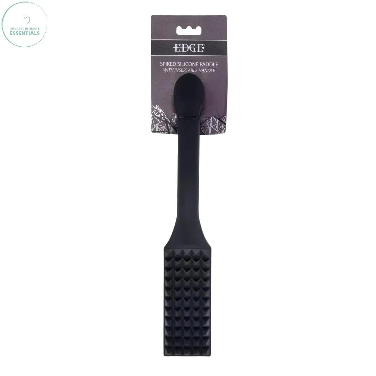EDGE Spiked Silicone Paddle -  Spanking Paddle with Insertable Handle Sportsheets Discreet Intimate Essentials.