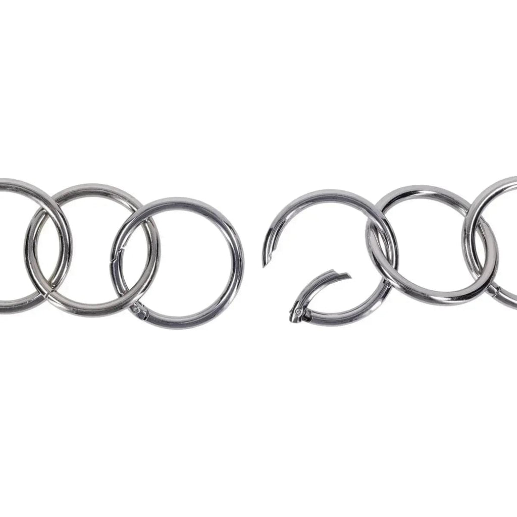 EDGE Tuggable Clover Clamps - Metal Nipple Restraints Sportsheets Discreet Intimate Essentials.