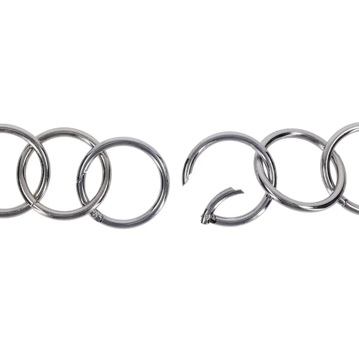 EDGE Tuggable Clover Clamps - Metal Nipple Restraints Sportsheets Discreet Intimate Essentials.
