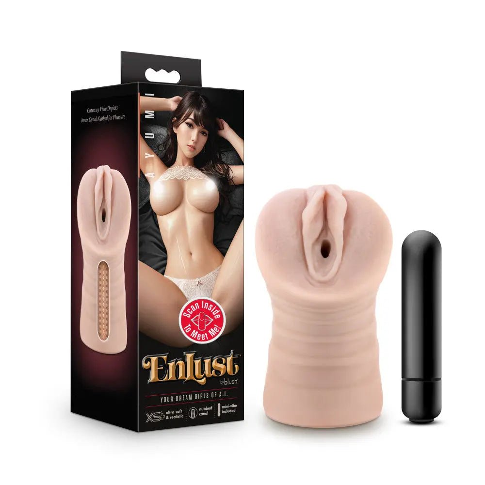 Shop affordable quality EnLust - Ayumi - Vibrating Vagina Stroker - Discreet Intimate Essentials - MASTURBATORS - Blush Novelties