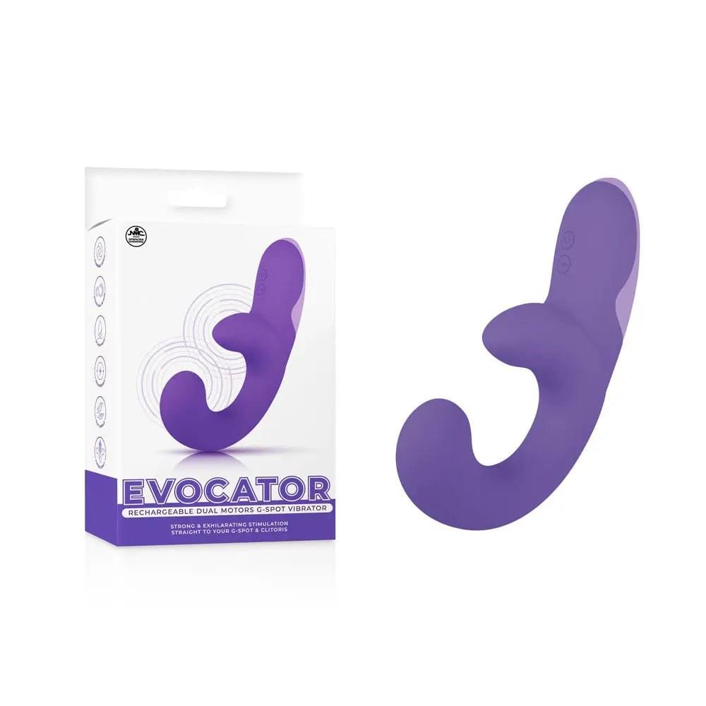 Evocator -  -  USB Rechargeable Dual Motor G-Spot Vibrator Excellent Power Discreet Intimate Essentials.