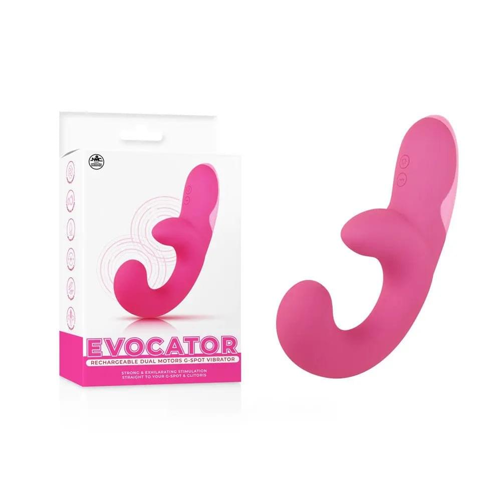 Evocator -  USB Rechargeable Dual Motor G-Spot Vibrator Excellent Power Discreet Intimate Essentials.